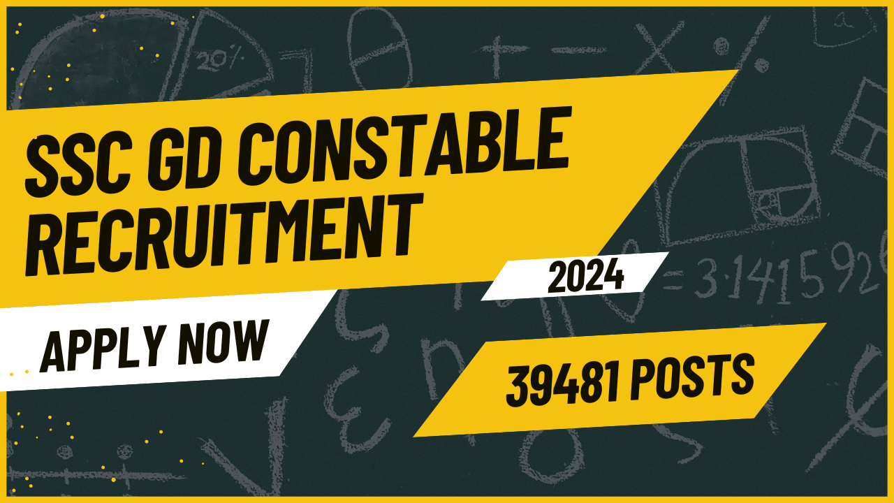 You are currently viewing SSC GD Vacancy 2024 / SSC GD Recruitment 2024 Apply Online