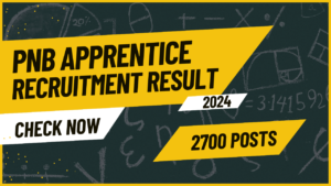 Read more about the article Punjab National Bank (PNB) Apprentice Recruitment 2024 / Download Result